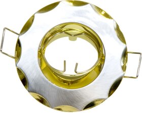 704 титан-золото MR11 /G4/ TN-GD светильник встраиваемый, цветное литье