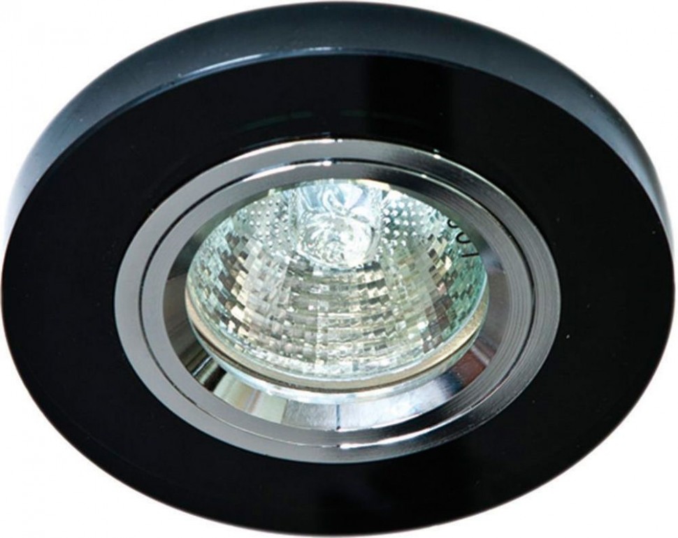 Купить Светильник встраиваемый Feron DL8060-2/8060-2 потолочный MR16 G5.3 черный в интернет-магазине электрики в Москве Альт-Электро