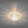 Купить Светильник встраиваемый с белой LED подсветкой Feron 1550 потолочный JCD9 G9 прозрачный в интернет-магазине электрики в Москве Альт-Электро