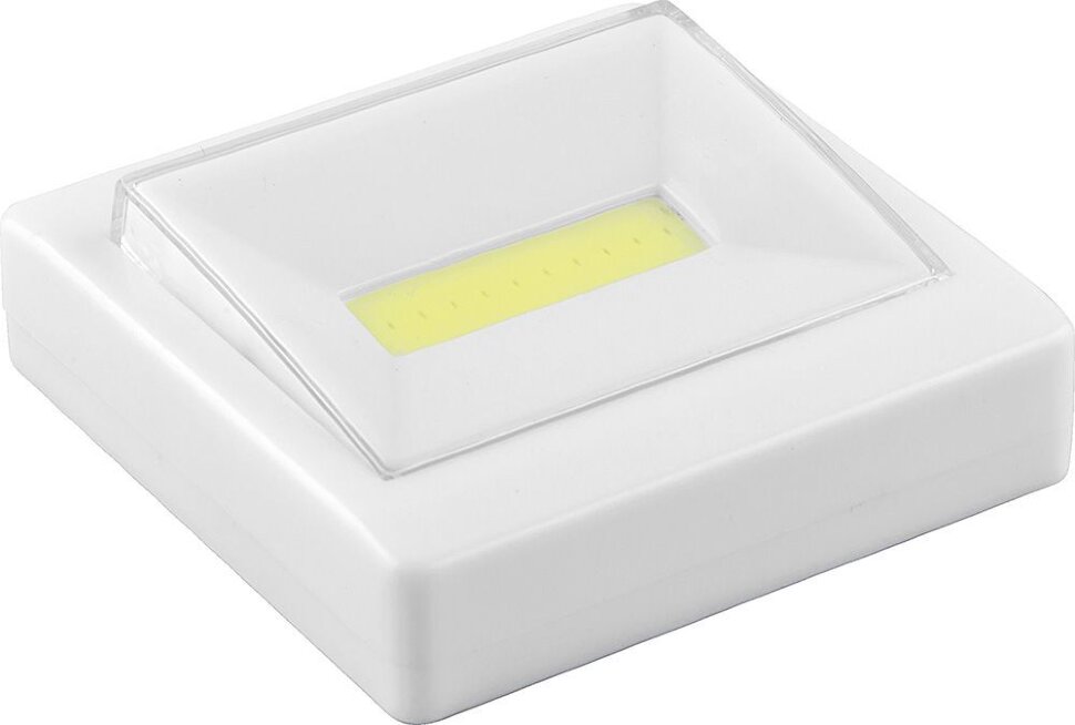Купить Светодиодный светильник-кнопка  Feron FN1206  3W, белый в интернет-магазине электрики в Москве Альт-Электро