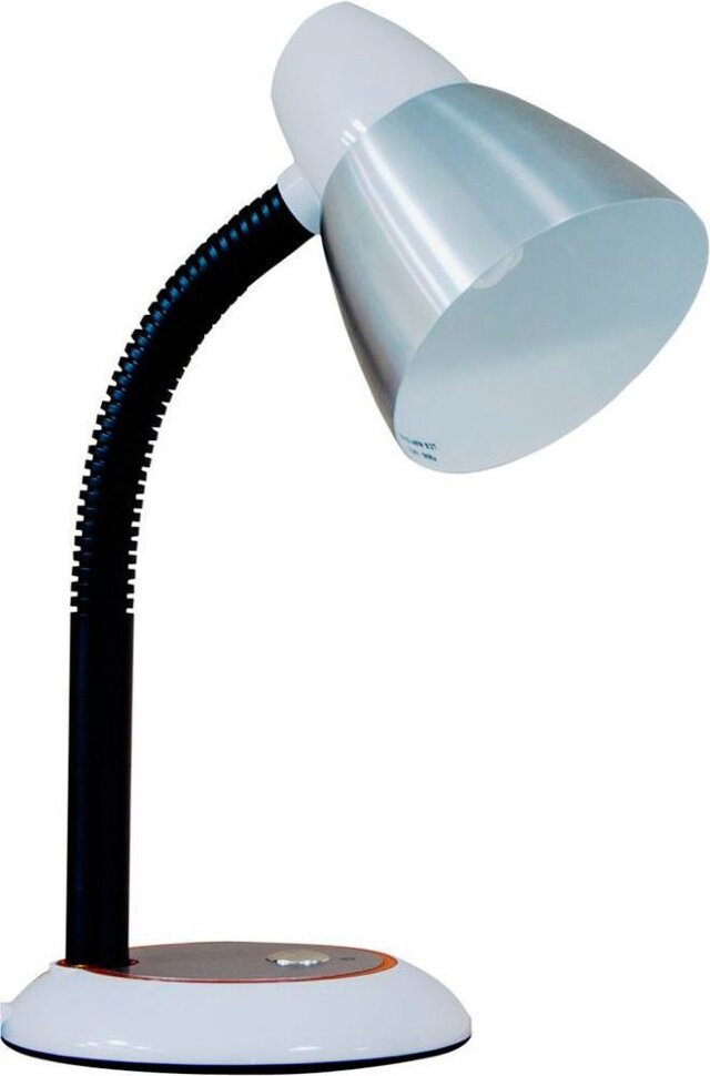 Купить Настольная лампа Feron DE1400 E27, белый в интернет-магазине электрики в Москве Альт-Электро