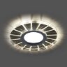 Купить Светильник встраиваемый с LED подсветкой Feron CD982 потолочный MR16 G5.3 прозрачный, хром в интернет-магазине электрики в Москве Альт-Электро