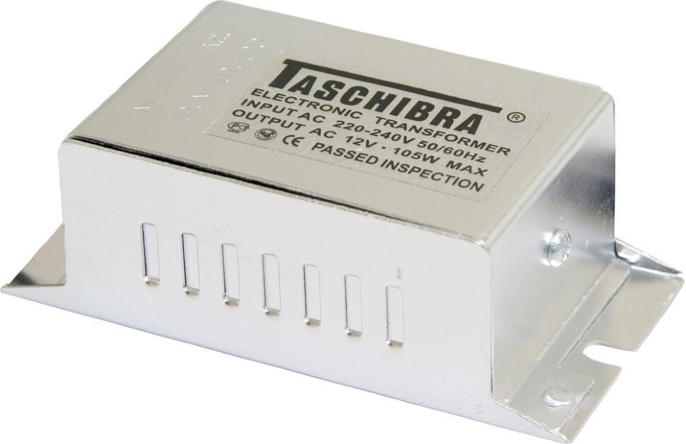 Купить Трансформатор электронный понижающий (TASCHIBRA), 230V/12V 250W, TRA25 в интернет-магазине электрики в Москве Альт-Электро