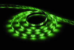 Купить Cветодиодная LED лента Feron LS607, 30SMD(5050)/м 7.2Вт/м  5м IP65 12V зеленый в интернет-магазине электрики в Москве Альт-Электро