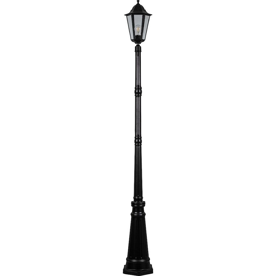 Купить Светильник садово-парковый Feron PL6212 столб 100W E27 230V, черный в интернет-магазине электрики в Москве Альт-Электро