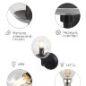 Купить Бра светильник Rivoli Molto 5043-401 настенный 1 х Е14 40 Вт лофт - кантри в интернет-магазине электрики в Москве Альт-Электро