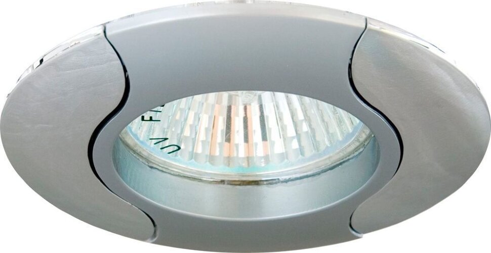Купить Светильник встраиваемый Feron 020T-MR16 потолочный MR16 G5.3 серый-хром в интернет-магазине электрики в Москве Альт-Электро