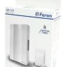 Купить Звонок с кнопкой проводной Feron DB-101 электромеханический белый 230V в интернет-магазине электрики в Москве Альт-Электро