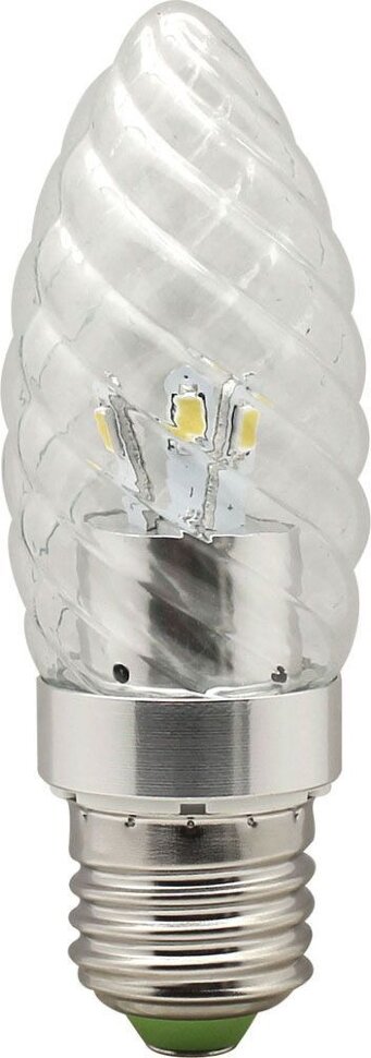 Купить Лампа светодиодная, 6LED(3.5W) 230V E27 6400K хром, LB-77 в интернет-магазине электрики в Москве Альт-Электро