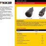 Купить Вилка STEKKER PPG16-30-441 прямая с заземляющим контактом, пластик 250В, 16A, IP44, черная в интернет-магазине электрики в Москве Альт-Электро