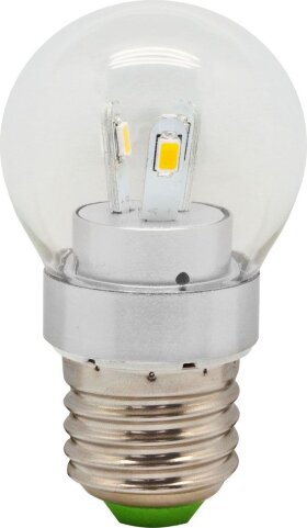 Лампа светодиодная, 6LED(3.5W) 230V E27 6400K, LB-40