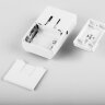 Купить Звонок беспроводной с ИК-датчиком движения Feron 005-B Электрический 36 мелодий белый/серый с питанием от батареек в интернет-магазине электрики в Москве Альт-Электро
