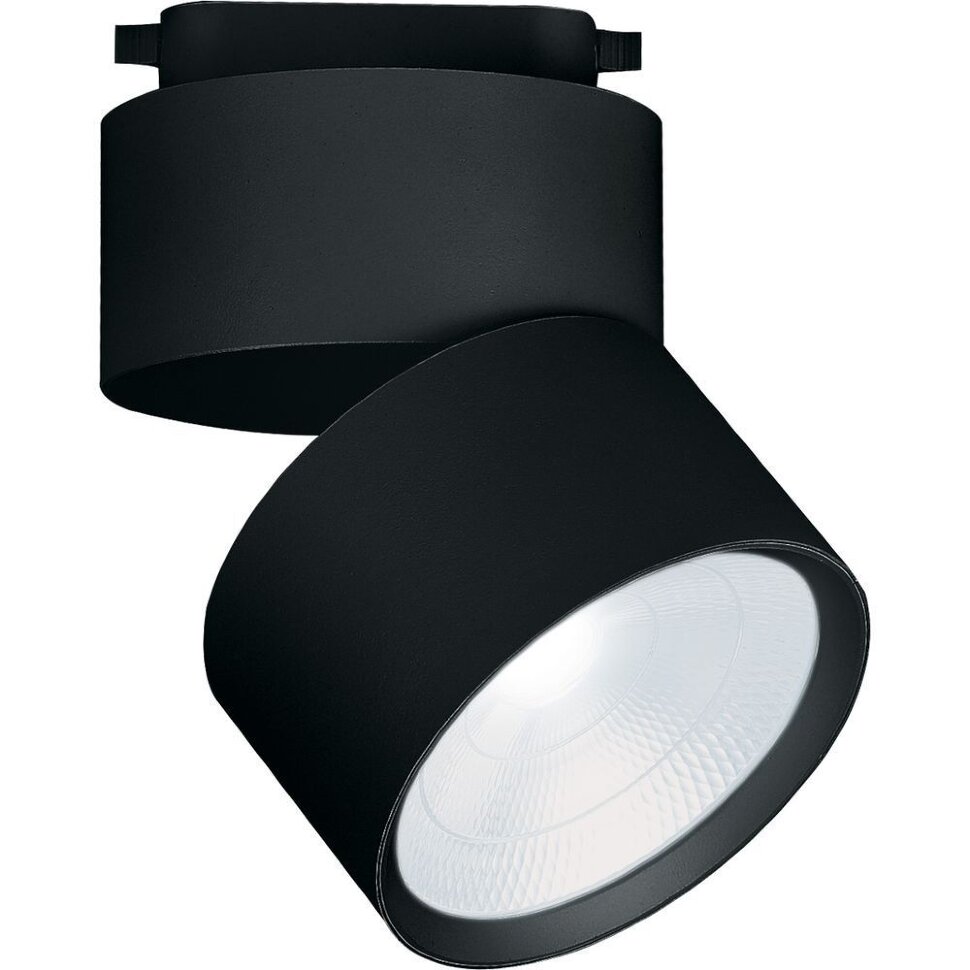 Купить Светодиодный светильник Feron AL107 трековый однофазный на шинопровод 15W, 90 градусов, 4000К, черный в интернет-магазине электрики в Москве Альт-Электро