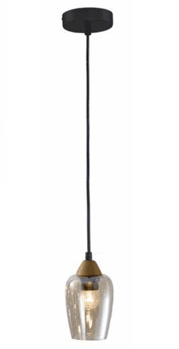 Купить Светильник подвесной (подвес) Rivoli Gera 5045-201 1 х E27 40 Вт дизайн в интернет-магазине электрики в Москве Альт-Электро