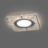 Купить Светильник встраиваемый с LED подсветкой Feron CD994 потолочный MR16 G5.3 белый матовый, хром в интернет-магазине электрики в Москве Альт-Электро