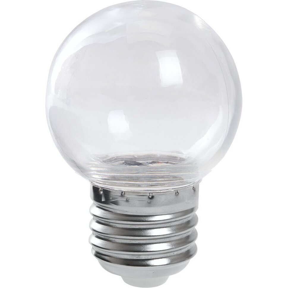 Купить Лампа светодиодная Feron LB-37 Шарик прозрачный E27 1W 2700K в интернет-магазине электрики в Москве Альт-Электро