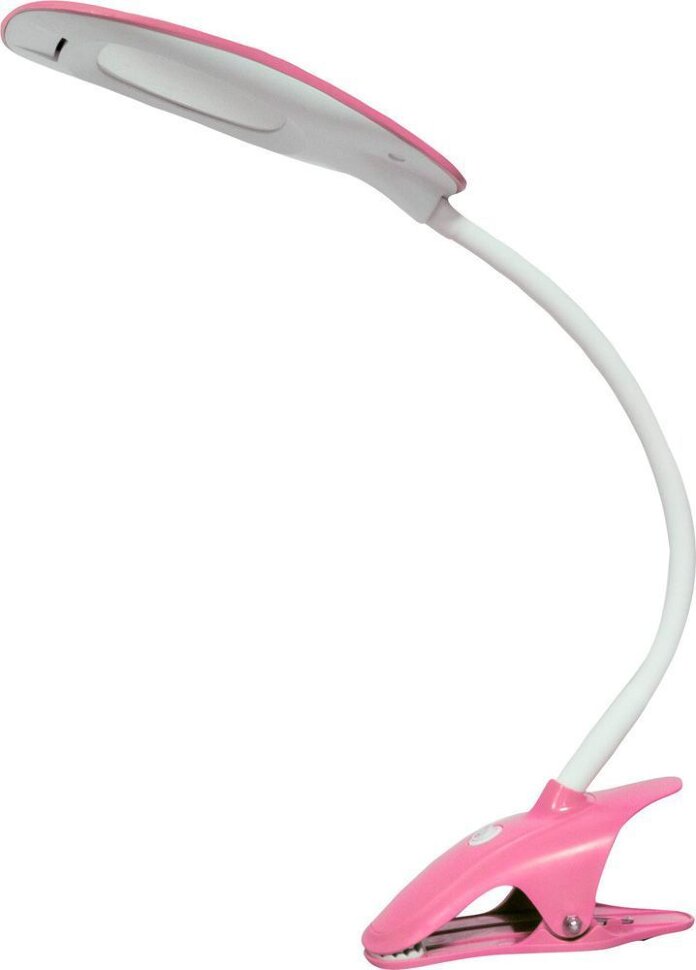Купить Настольный светодиодный светильник Feron DE1708 5W, розовый в интернет-магазине электрики в Москве Альт-Электро