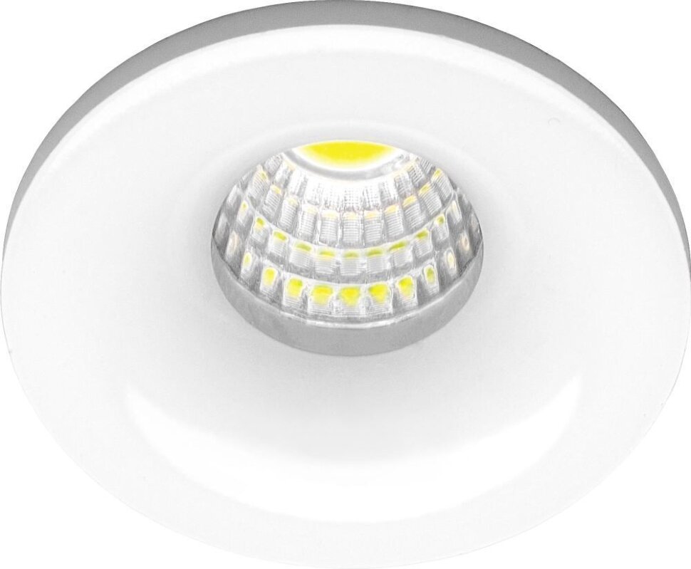 Купить Светодиодный светильник Feron LN003 встраиваемый 3W 4000K белый в интернет-магазине электрики в Москве Альт-Электро