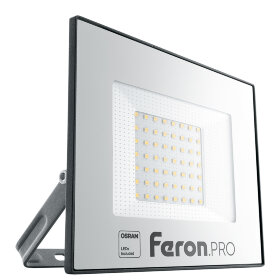 Светодиодный прожектор Feron.PRO LL-1000 IP65 50W 6400K