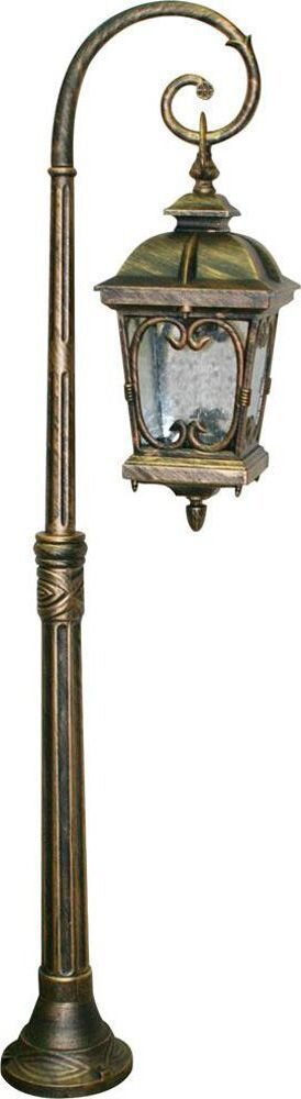 Светильник садово-парковый Feron PL148 столб четырехгранный 100W 230V E27, черное золото