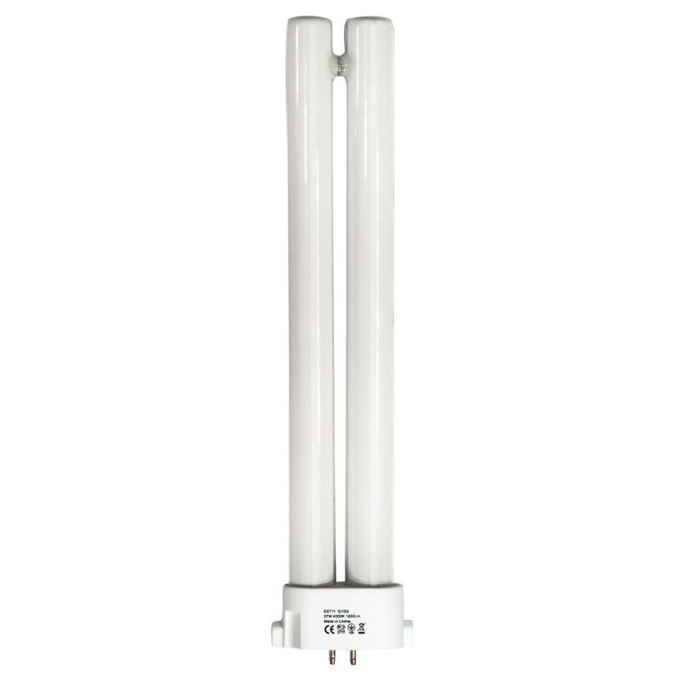 Купить Лампа люминесцентная одноцокольная Feron EST11 1U T6 GR10Q 27W 4000K в интернет-магазине электрики в Москве Альт-Электро