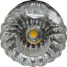 Купить Светильник встраиваемый светодиодный Feron JD88 потолочный 10W 3000K прозрачный хром в интернет-магазине электрики в Москве Альт-Электро