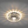 Купить Светильник встраиваемый светодиодный Feron JD88 потолочный 10W 3000K прозрачный хром в интернет-магазине электрики в Москве Альт-Электро