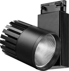 Светодиодный светильник Feron AL105 трековый на шинопровод 20W 4000K, 35 градусов, черный,  3-х фазный