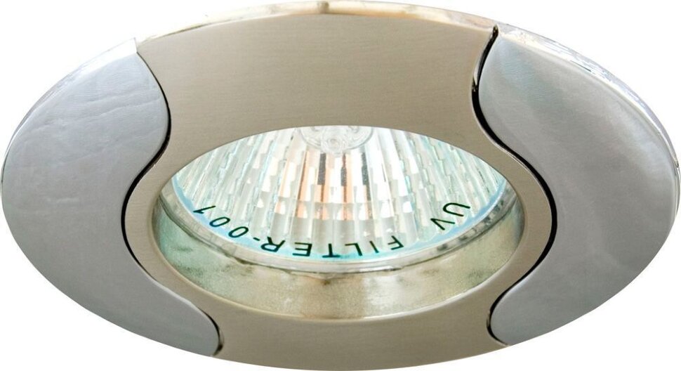 Купить Светильник встраиваемый Feron 020T-MR16 потолочный MR16 G5.3 титан-хром в интернет-магазине электрики в Москве Альт-Электро