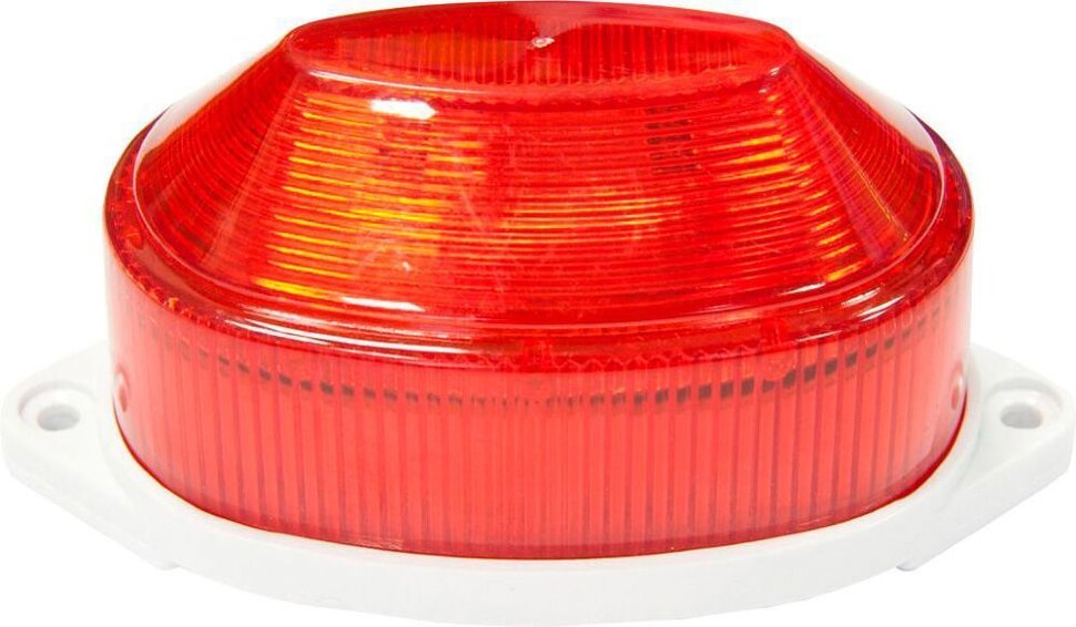 Купить Светильник-вспышка (стробы) 3,5W 230V, красный, ST1A в интернет-магазине электрики в Москве Альт-Электро