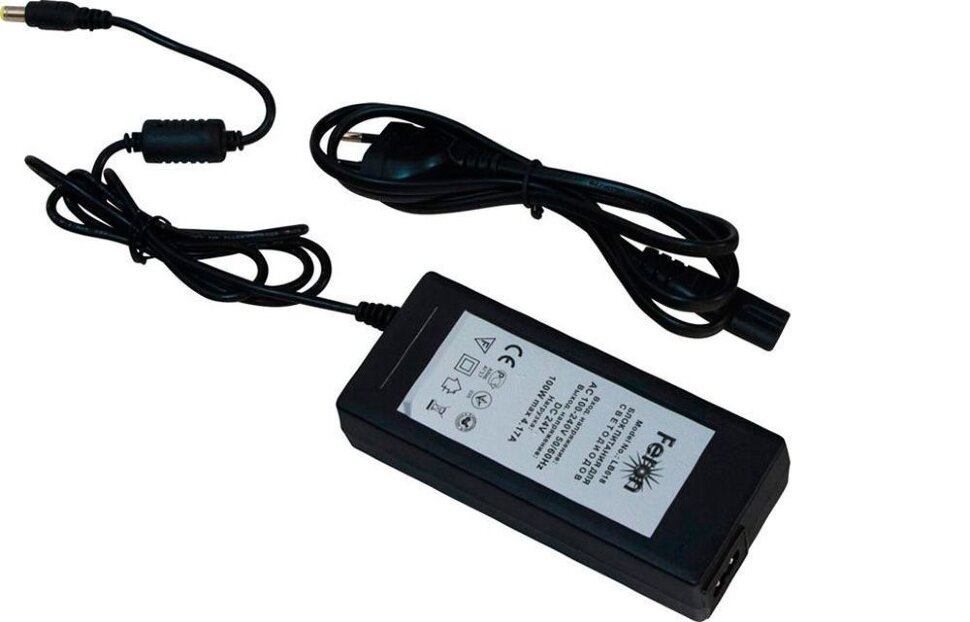 Купить Трансформатор электронный для светодиодной ленты 100W 24V (драйвер), LB018 в интернет-магазине электрики в Москве Альт-Электро