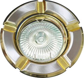 Светильник встраиваемый Feron 098T-MR16 потолочный MR16 G5.3 титан-золото