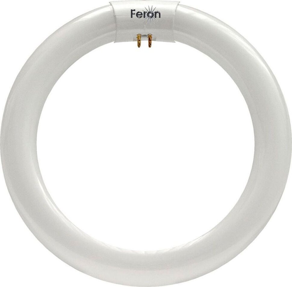 Купить Лампа люминесцентная кольцевая Feron FLU2 T9 G10Q 22W 6400K в интернет-магазине электрики в Москве Альт-Электро