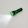 Купить Фонарь аккумуляторный ручной  7LED 0,6W со встроенной вилкой для зарядки, зеленый, TL043 в интернет-магазине электрики в Москве Альт-Электро