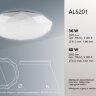 Купить Светодиодный светильник накладной Feron AL5201 тарелка 60W 4000K белый в интернет-магазине электрики в Москве Альт-Электро