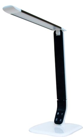 Настольный светодиодный светильник Feron DE1718 8W, черный