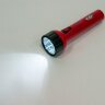 Купить Фонарь аккумуляторный ручной 9+3LED 0,7W со встроенной вилкой для зарядки, красный, TL042 в интернет-магазине электрики в Москве Альт-Электро