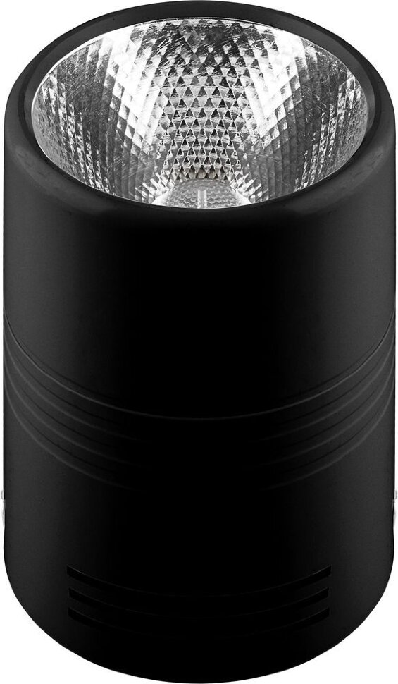 Купить Светодиодный светильник Feron AL518 накладной 15W 4000K черный в интернет-магазине электрики в Москве Альт-Электро