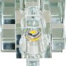 Купить Светильник встраиваемый светодиодный Feron 1525 потолочный 10W 3000K прозрачный в интернет-магазине электрики в Москве Альт-Электро