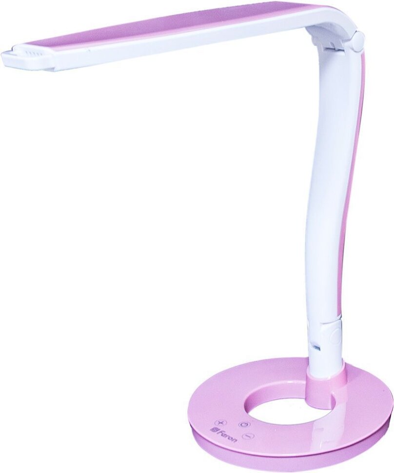 Купить Настольный светодиодный светильник Feron DE1705 4,8W, розовый в интернет-магазине электрики в Москве Альт-Электро