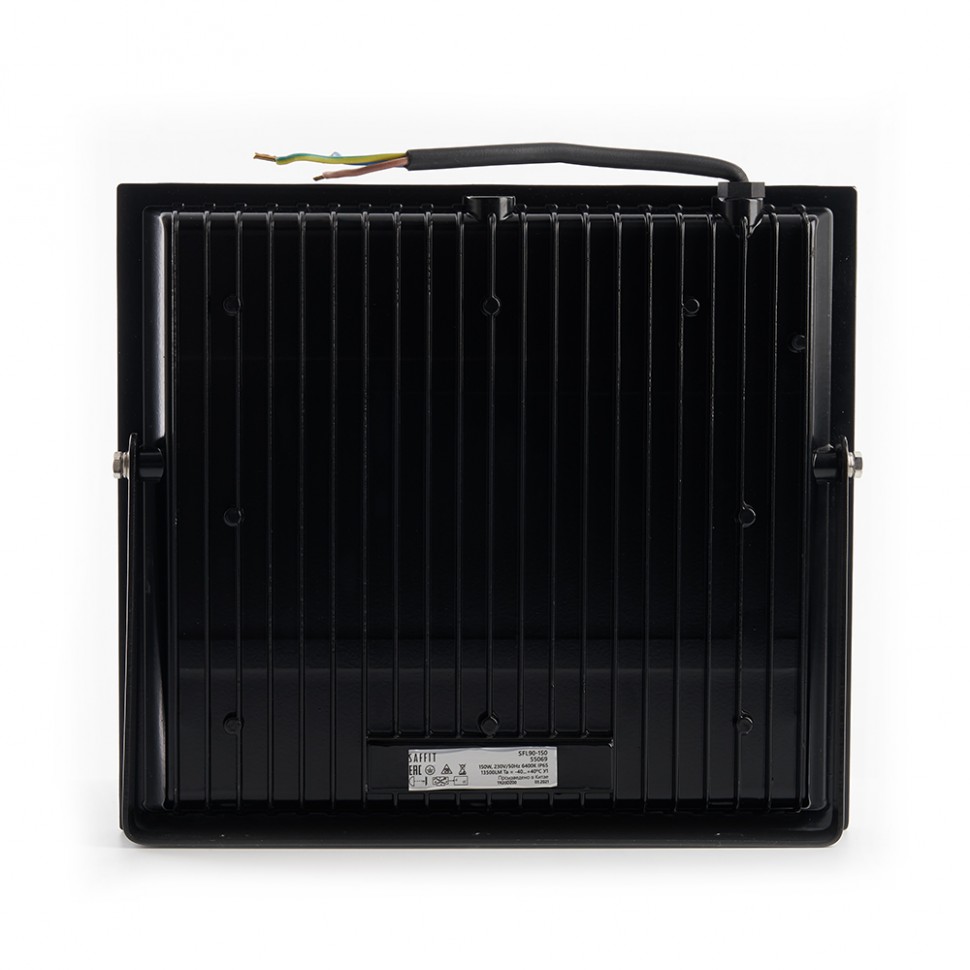 Купить Светодиодный прожектор SAFFIT SFL90-150 IP65 150W 6400K черный в интернет-магазине электрики в Москве Альт-Электро