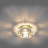 Купить Светильник встраиваемый светодиодный Feron JD90 потолочный 10W 3000K прозрачно-золотистый в интернет-магазине электрики в Москве Альт-Электро
