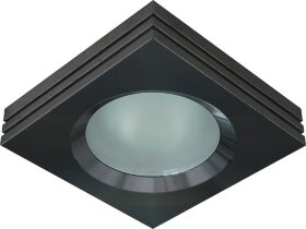 Светильник потолочный,MR16 50W G5,3 черный,алюминий, DL 151