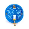 Купить Подрозетник STEKKER EBX20-02-2 с лапками для полых стен, синий (без инд. стикера) в интернет-магазине электрики в Москве Альт-Электро