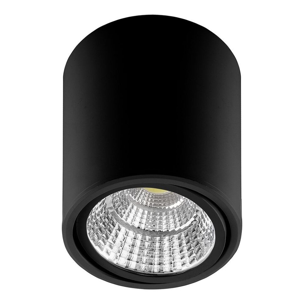 Купить Светодиодный светильник Feron AL516 накладной 10W 4000K черный поворотный в интернет-магазине электрики в Москве Альт-Электро