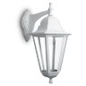 Купить Светильник садово-парковый Feron 6202/PL6202  шестигранный на стену вниз 100W E27 230V, белый в интернет-магазине электрики в Москве Альт-Электро