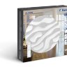 Купить Светодиодный управляемый светильник накладной Feron AL5450 Waves тарелка 70W 3000К-6500K белый в интернет-магазине электрики в Москве Альт-Электро