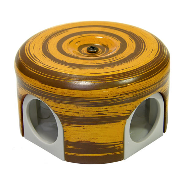 Купить Коробка соединительная 78 мм, декор Бамбук керамика в интернет-магазине электрики в Москве Альт-Электро
