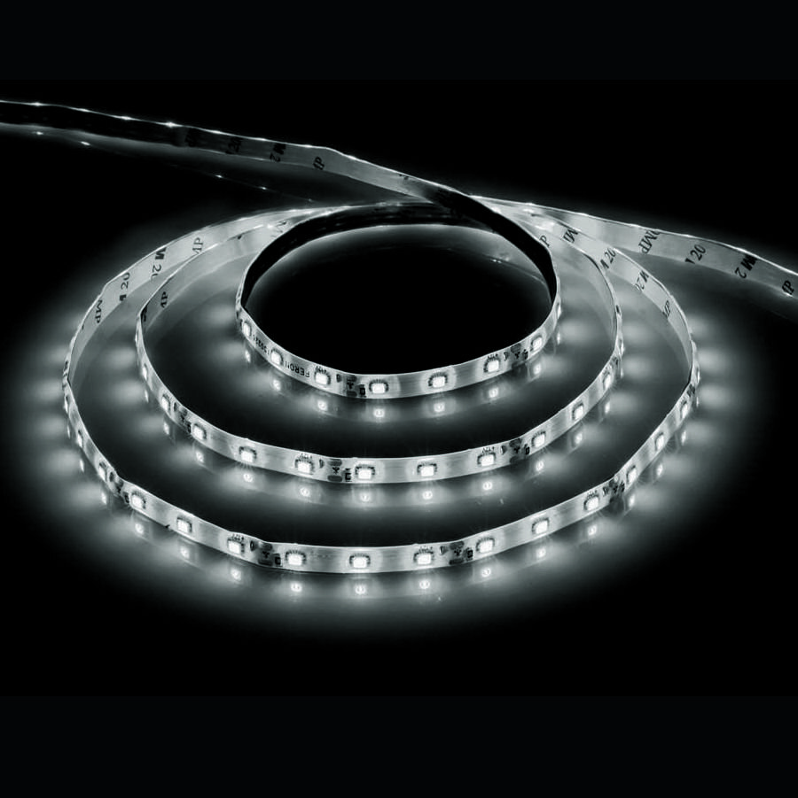 Купить Cветодиодная LED лента Feron LS603, 60SMD(2835)/м 4.8Вт/м  5м IP20 12V 4000К в интернет-магазине электрики в Москве Альт-Электро