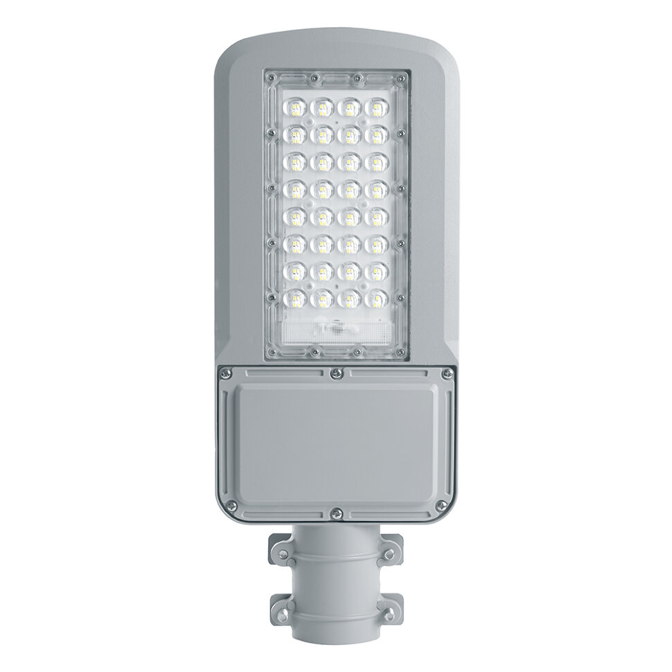Купить Светодиодный уличный консольный светильник Feron SP3040 80W 5000K 230V, серый в интернет-магазине электрики в Москве Альт-Электро